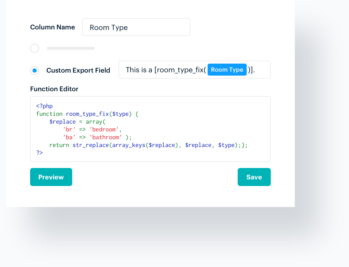 Export Advanced Custom Fields With PHP