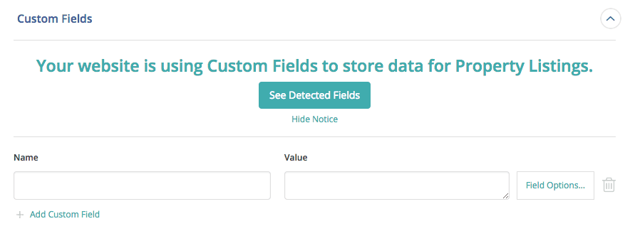 See Detected Fields