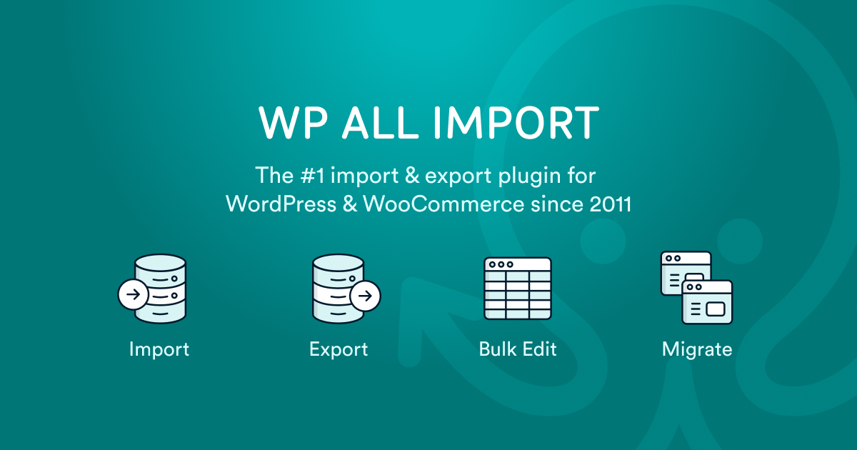 WordPress XML & CSV Importer Plugin - WP All Import