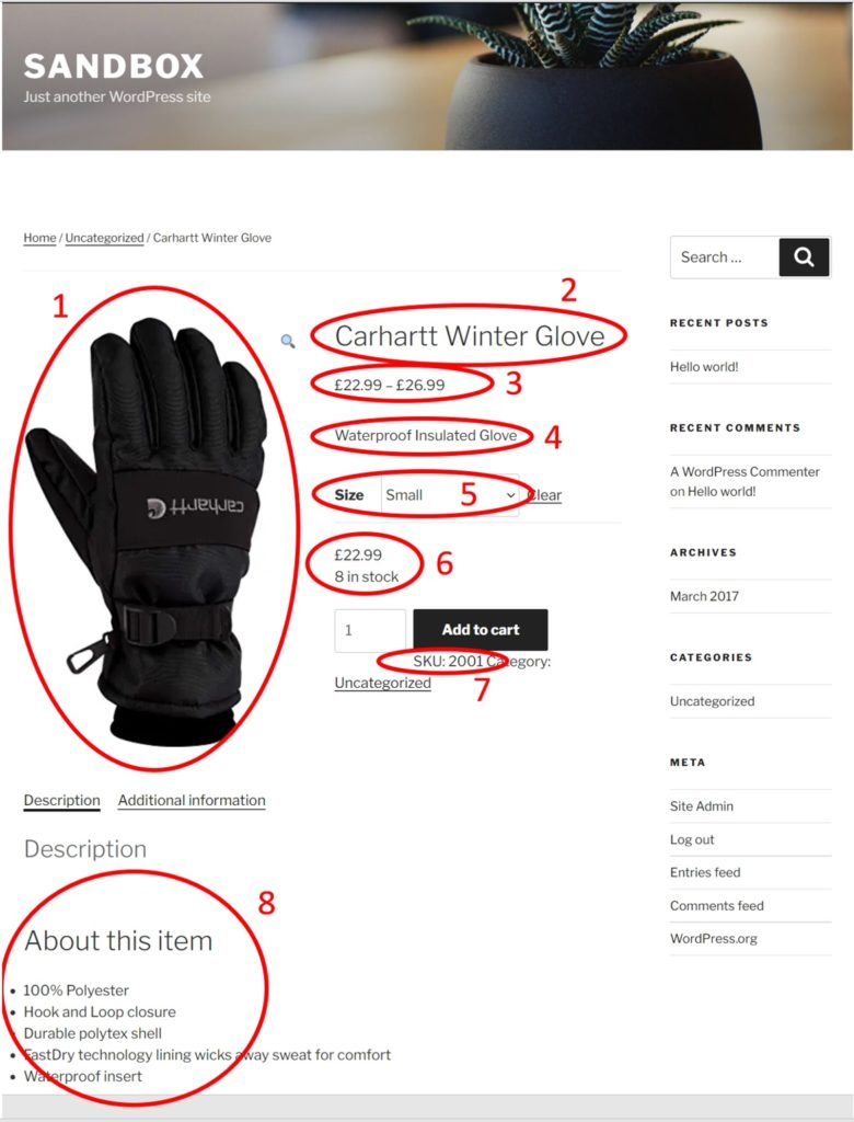 Add New WooCommerce Variable Products Product Page