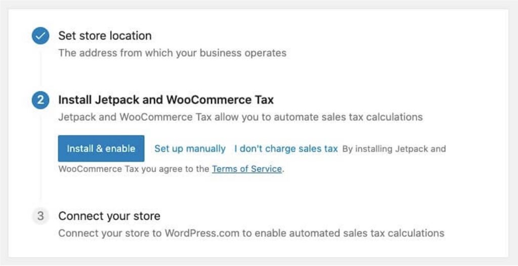 WooCommerce Configure Tax Settings