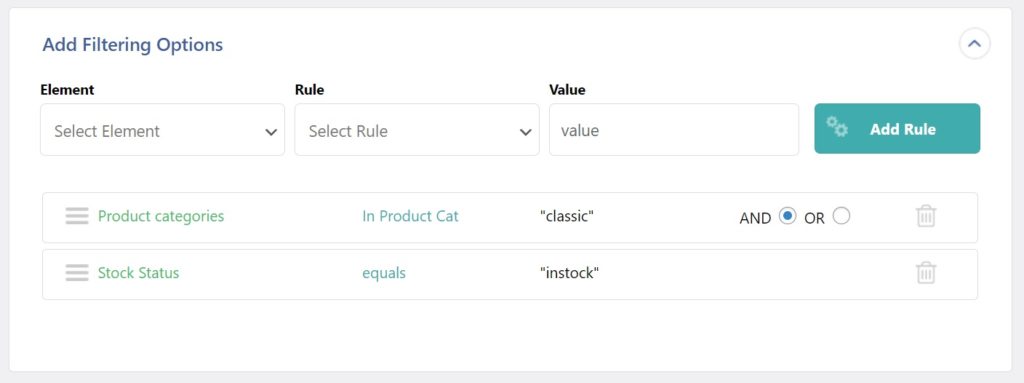 Export WooCommerce Products Multiple Filters