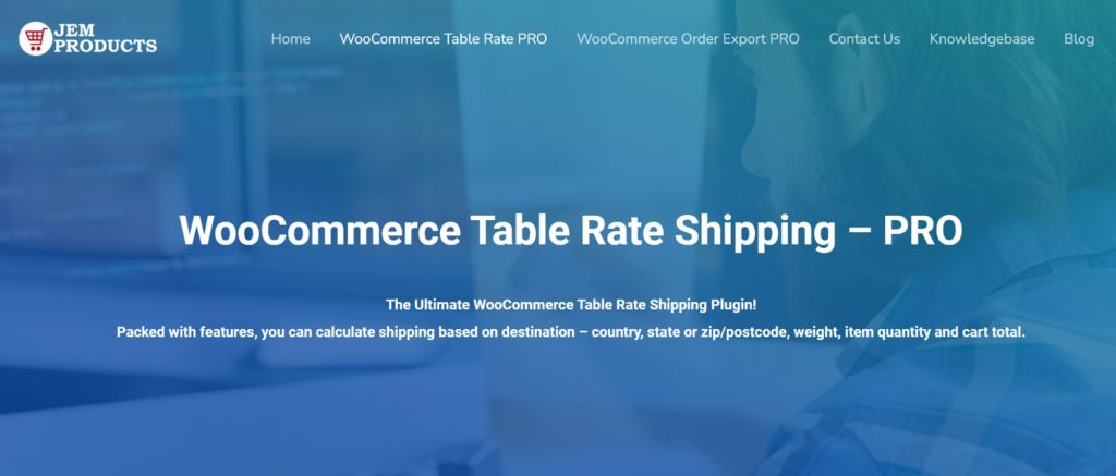WooCommerce Table Rate Shipping Pro Screen Shot
