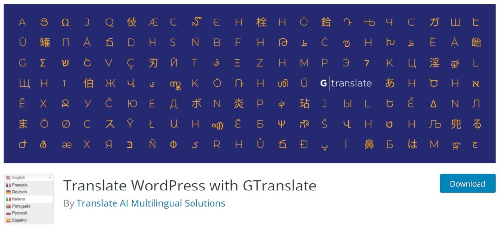 WooCommerce Multilingual GTranslate Plugin Image