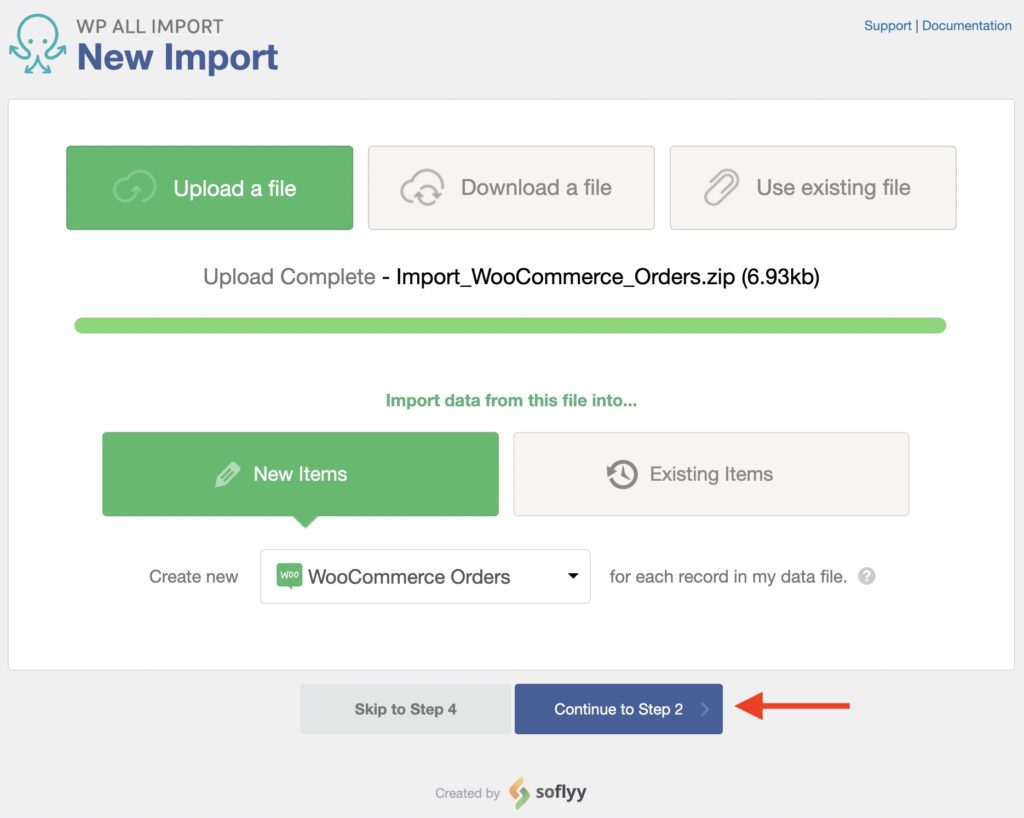 Import WooCommerce Orders New Import