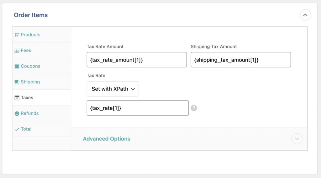 Import WooCommerce Orders Taxes