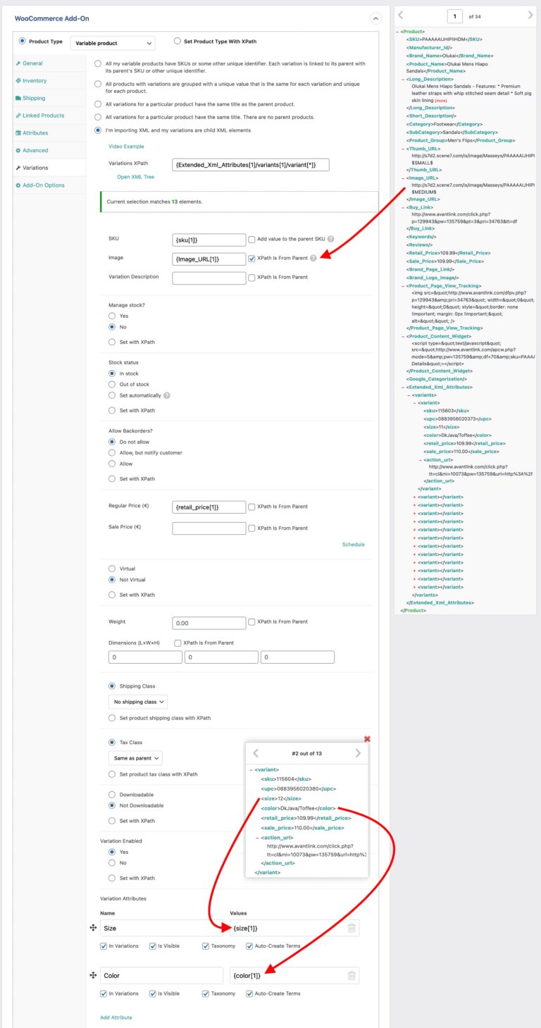 How to Import Variable Products into WooCommerce - WP All Import