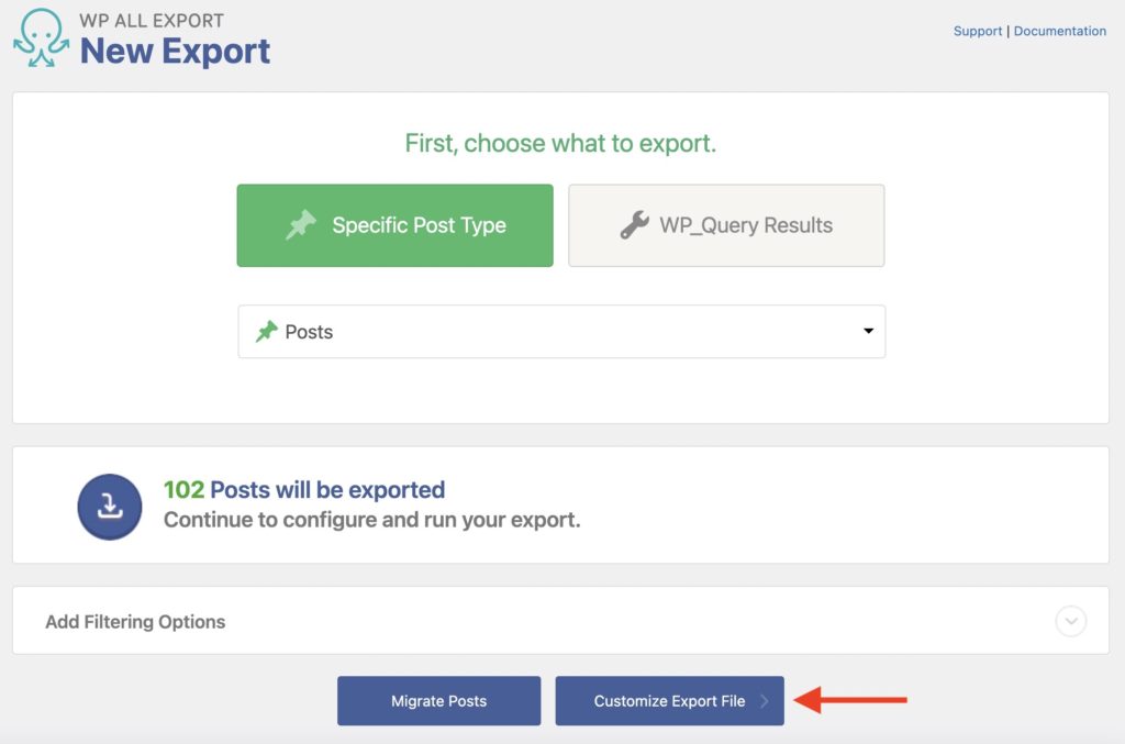Export WordPress Posts with Images New Export