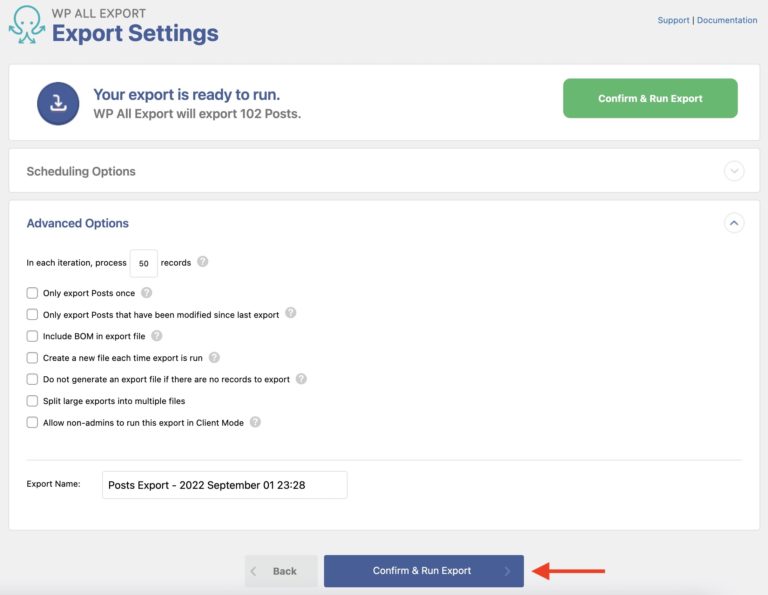 WordPress Export Posts with Images - WP All Import