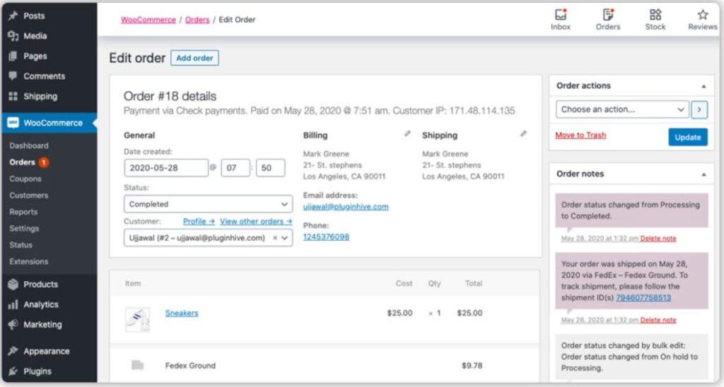 WooCommerce Shipping Services Shipment Tracking