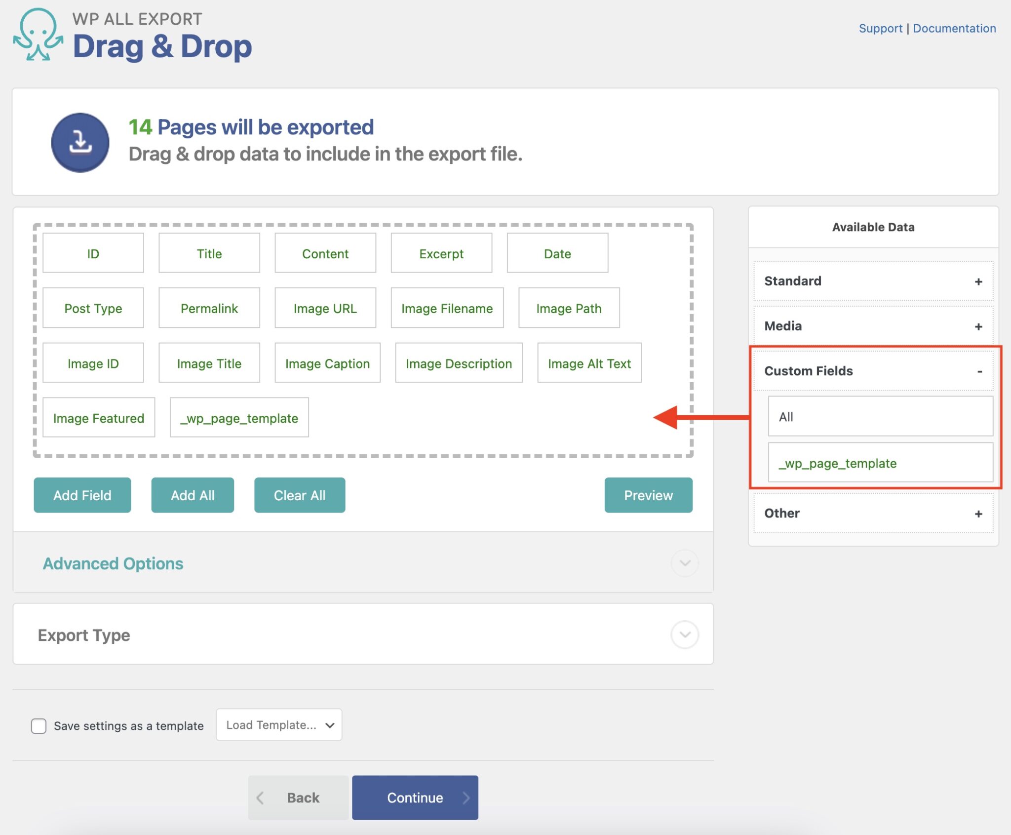 How to Export WordPress Pages - WP All Import