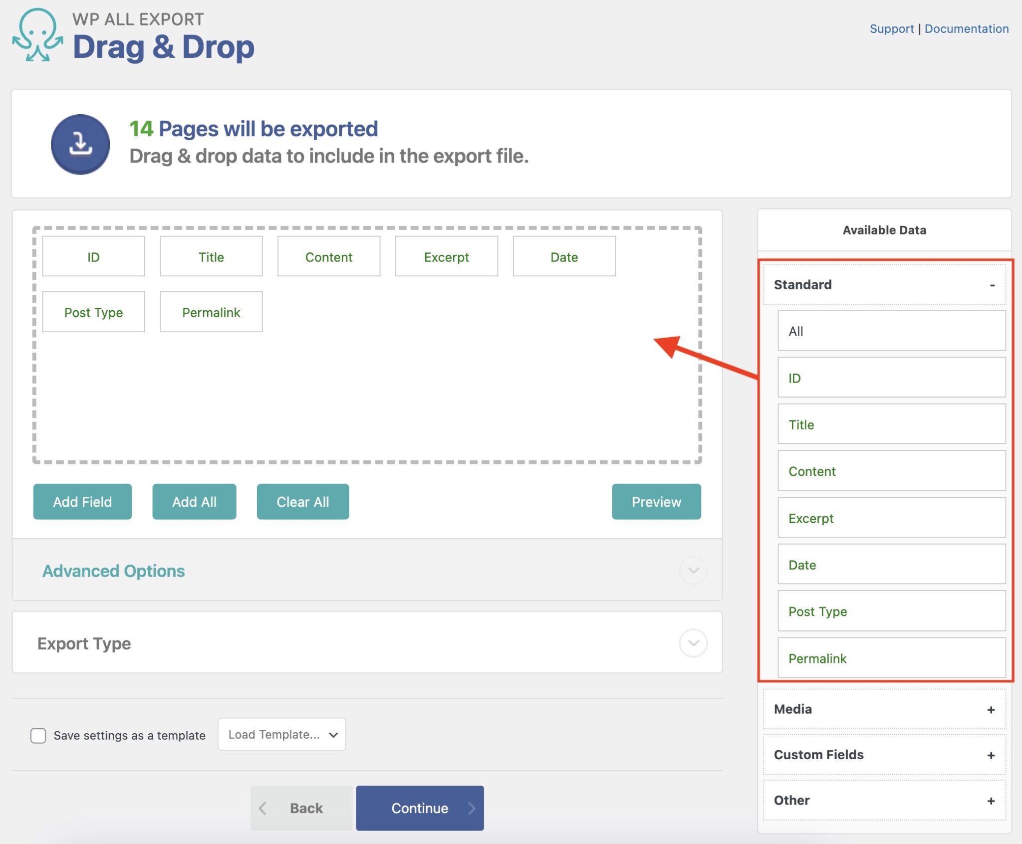 How to Export WordPress Pages - WP All Import