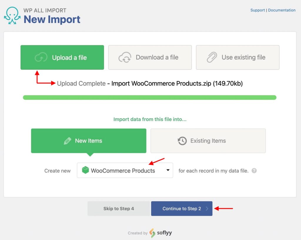 Import Product Attributes in Woocommerce New Import