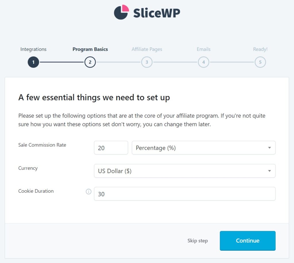 SliceWP Affiliate Program Basics
