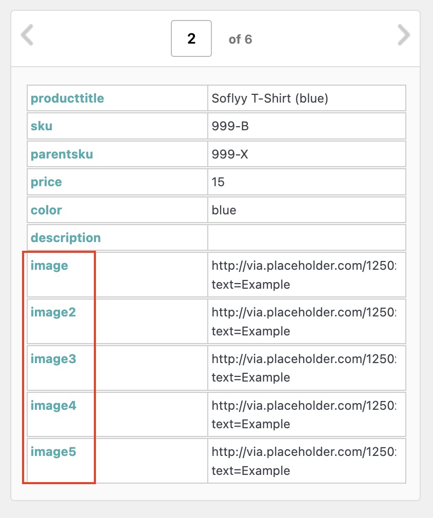 Use XPath to Modify Data Images Example