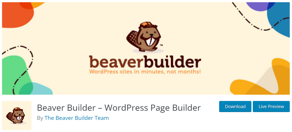 WordPress Page Builders - Beaver Builder