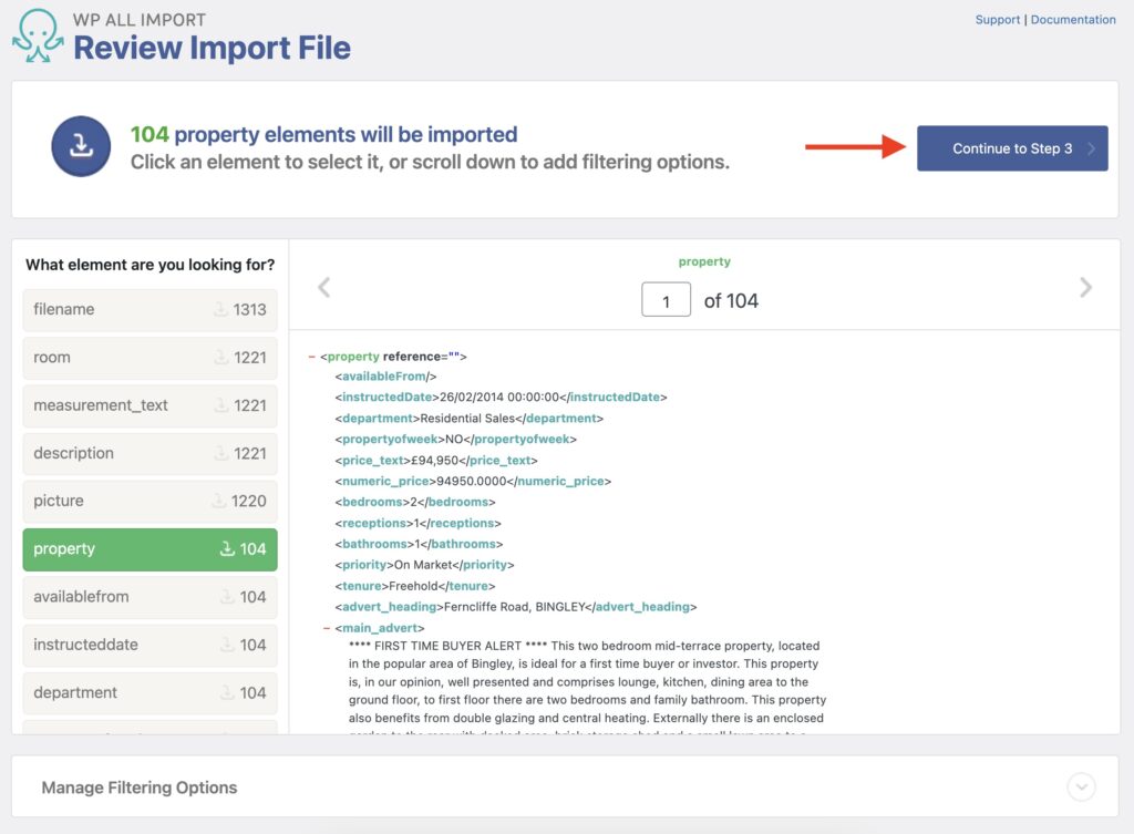 Import Meta Box Custom Fields Review Import File