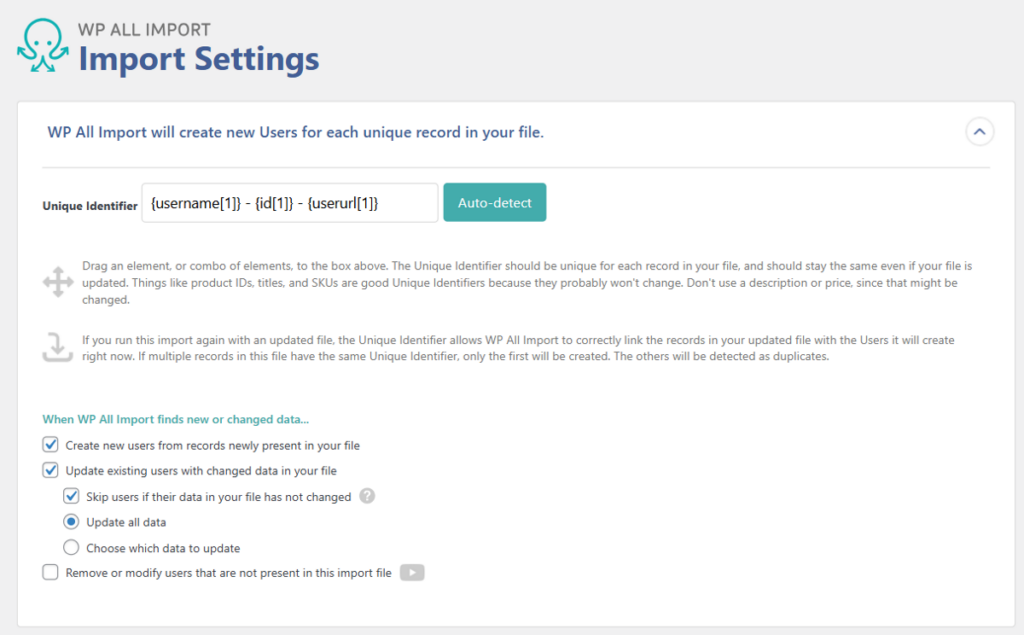 Map Advanced Custom Fields WP All Import