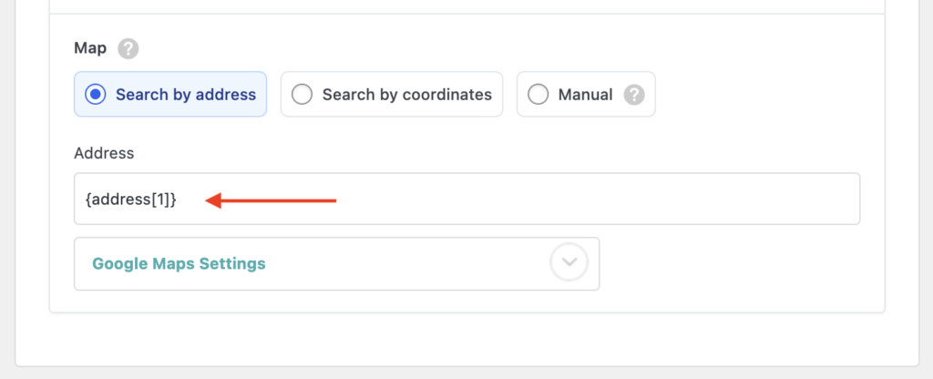 Import JetEngine Google Map Fields