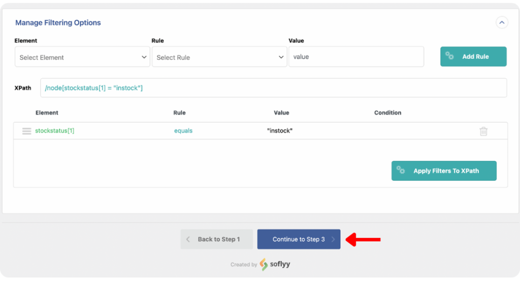 apply filters to the WooCommerce product import