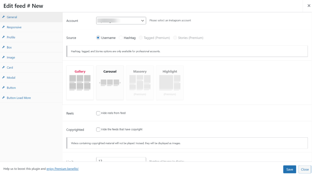 QuadLayer Social Gallery Feed