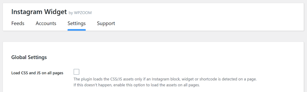 WPZOOM performance optimization feature for JS and CSS code