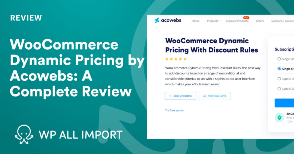 WooCommerce Dynamic Pricing by Acowebs_ A Complete Review