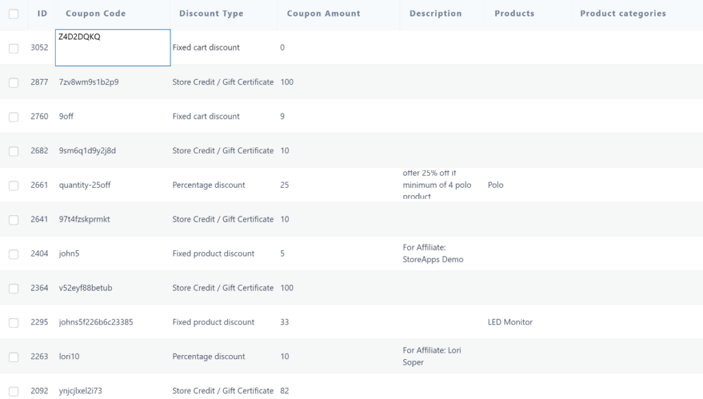 storemanager intigration with smart coupons