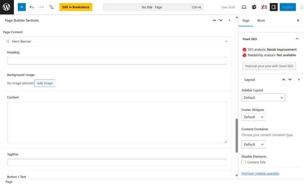 ACF flexible content fields showing up in the post type