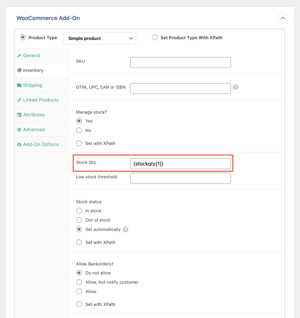 Syncing Stock Levels Map Inventory Details
