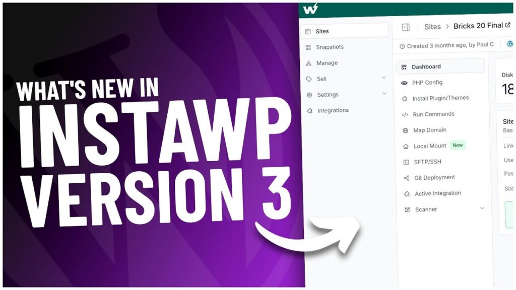 What's New In InstaWP