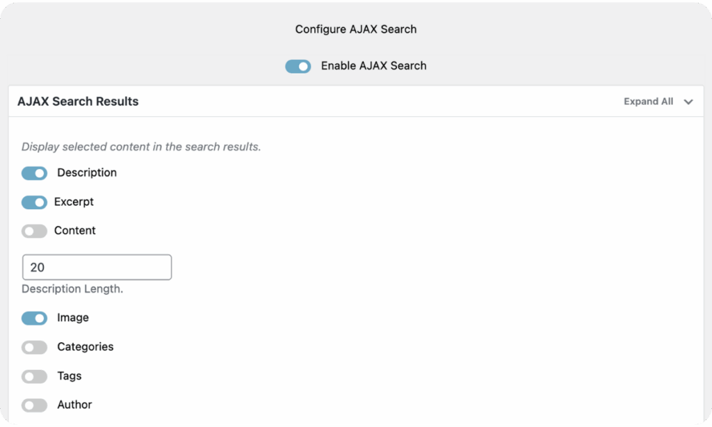 ivory-search-AJAX-settings-section