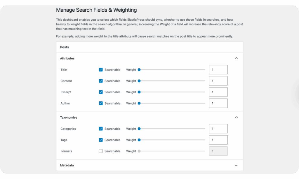 elasticpress-content-weighting-dashboard