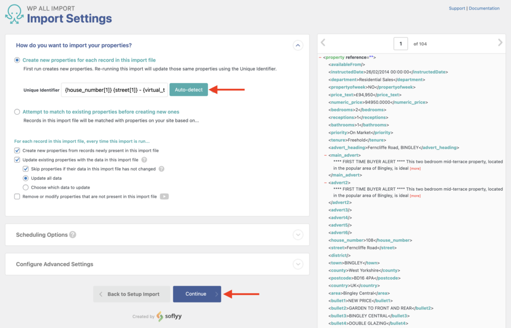 Import Meta Box Fields Import Settings