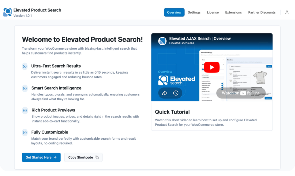 elevated-product-search-plugin-overview-page