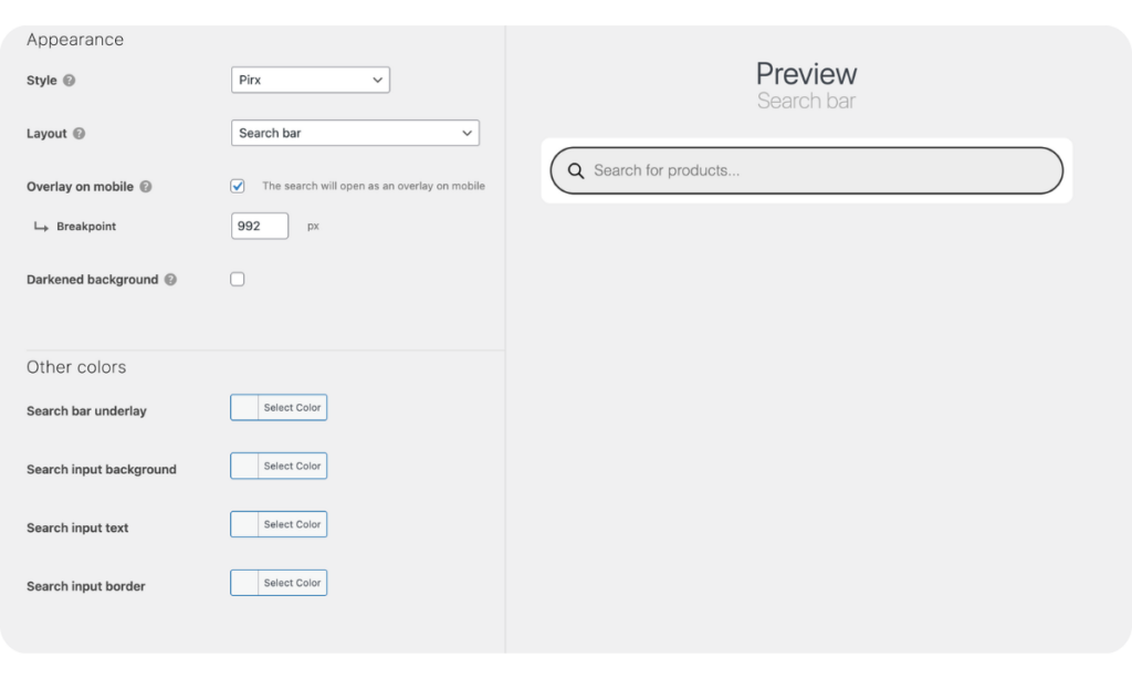 fibosearch-product-search-plugin-search-bar-appearance-customization-settings
