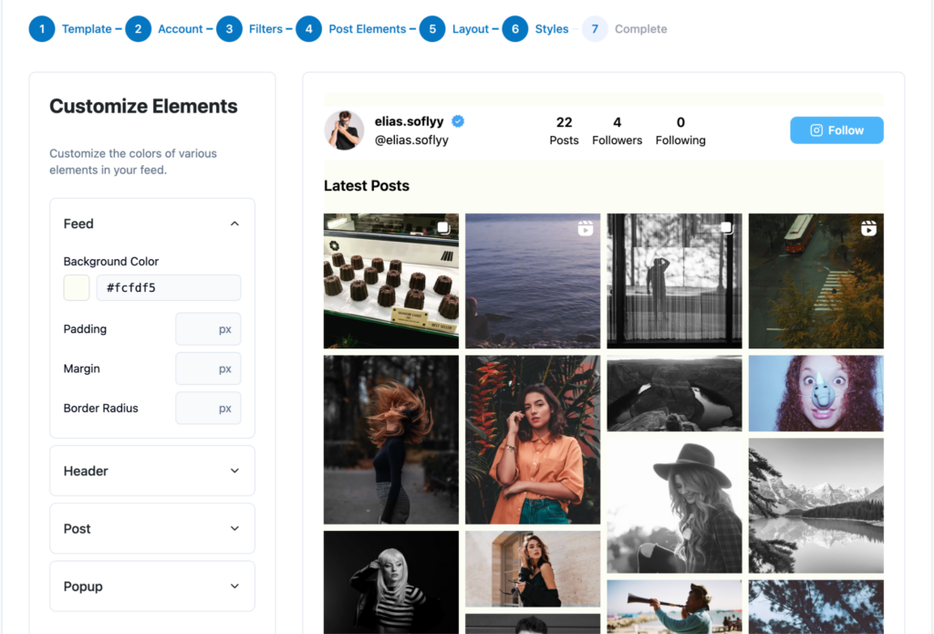 elevated-instagram-feed-styles-settings
