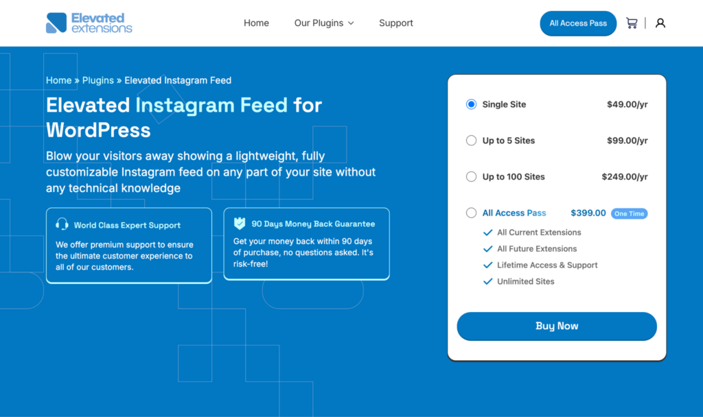 elevated-instagram-feed-for-wordpress