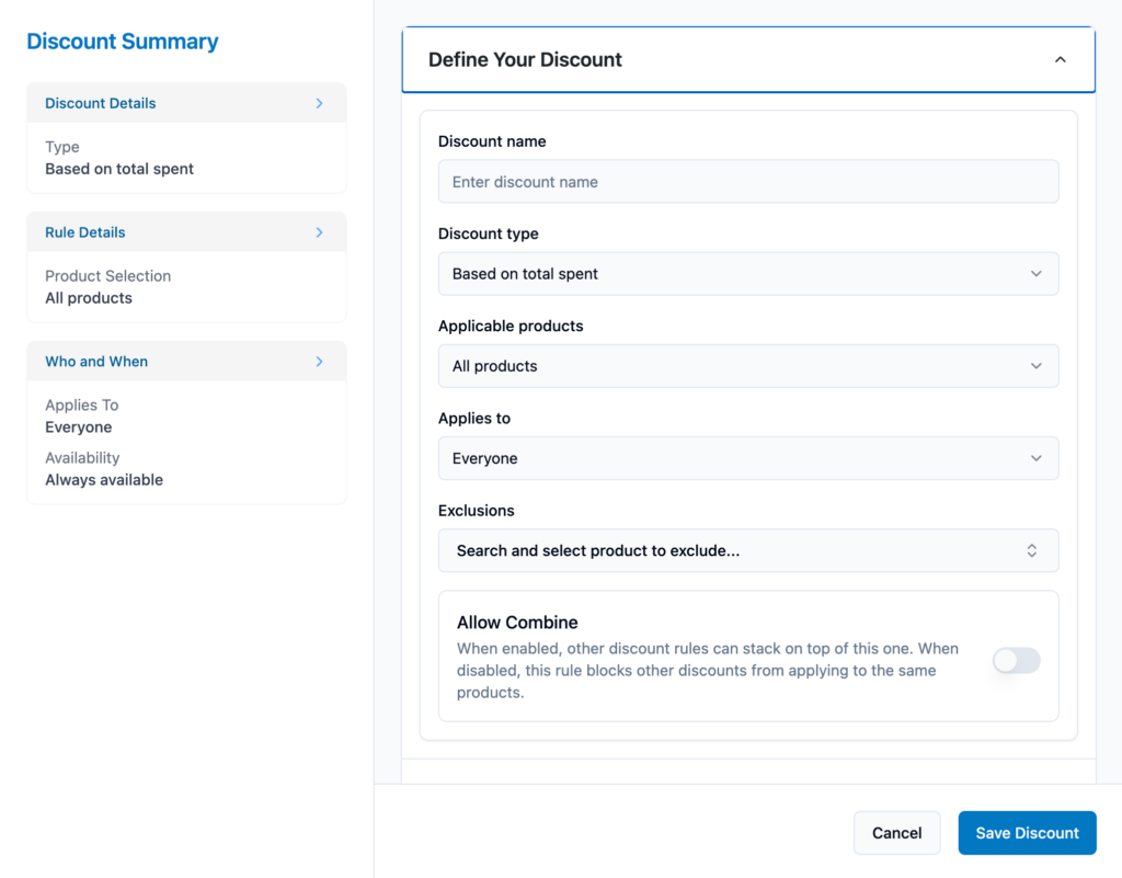 elevated-discount-rules-discount-settings