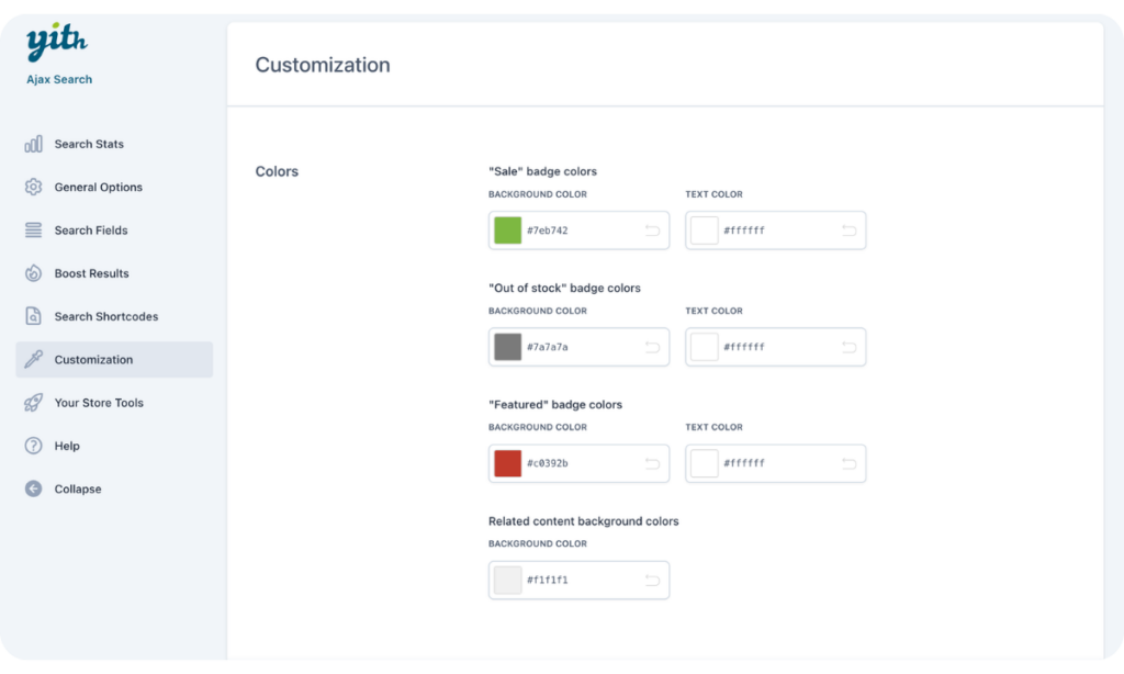 yith-woocommerce-ajax-search-plugin-customization-panel