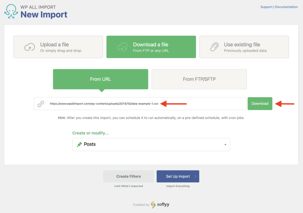 Example Download A File From URL