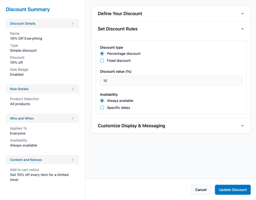 elevated-discount-rules-discount-configuration-settings