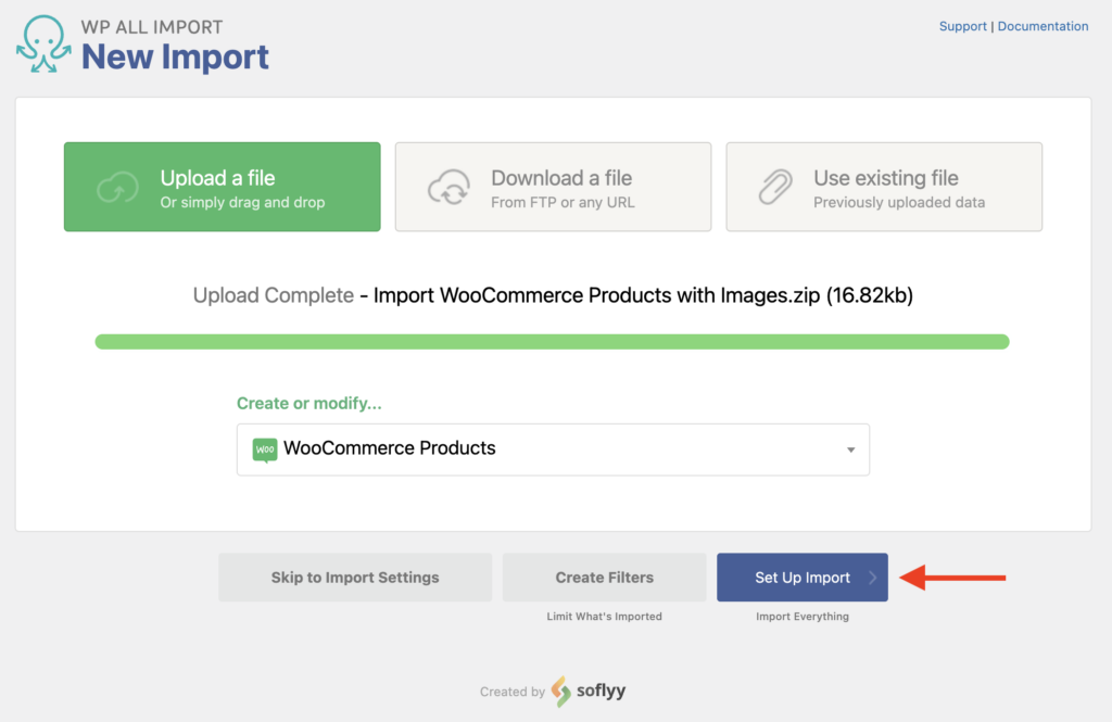 Import Products with Images New Import